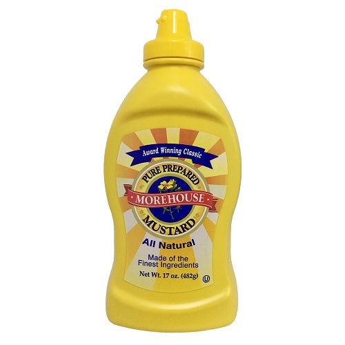 morehouse mustard reg 17oz -- 12 per case