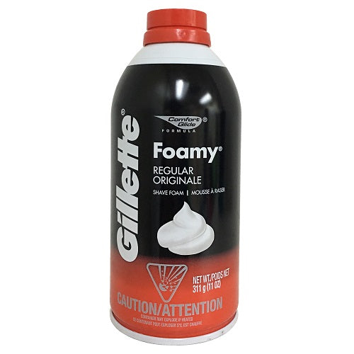 gillette shaving foam reg 11oz -- 12 per case