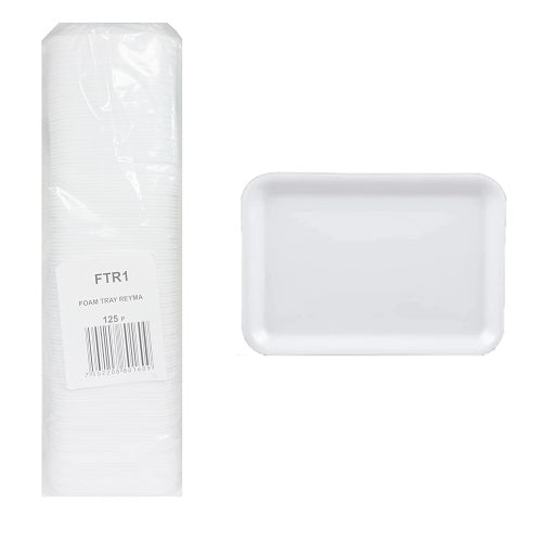 reyma foam tray 6x6 125ct -- 4 per case