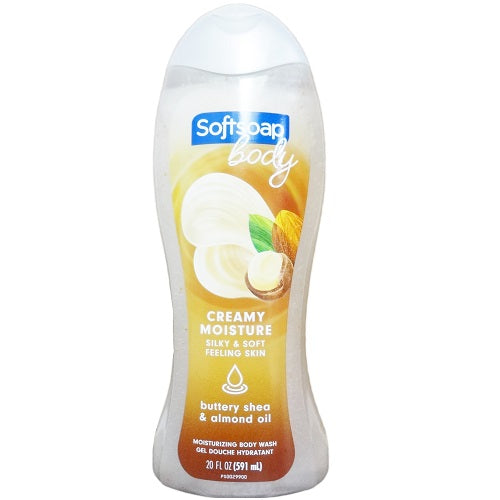 softsoap body wash 20oz nuttery shea -- 4 per case