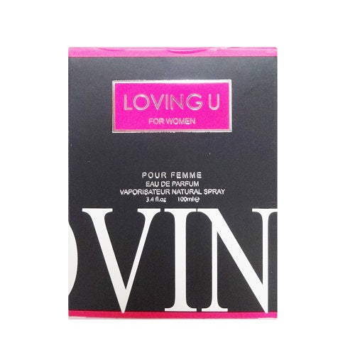 womans perfume 3.4oz loving u -- 12 per box