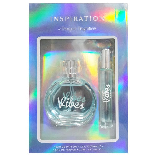 woman perfume set 2pc vibes mellow -- 12 per box