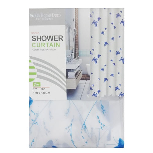 shower curtain 70x70 asst design -- 6 per box