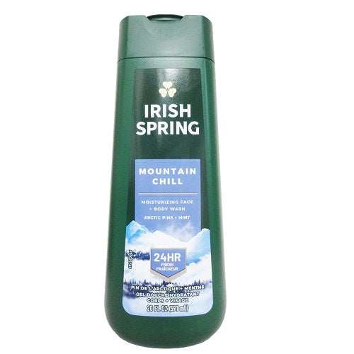 irish spring body wash 20oz mountain chl -- 4 per case