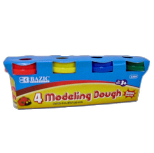 modeling dough 4pc asst clrs -- 36 per case