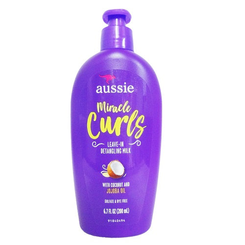 aussie detangling milk 6.7oz w- ccnt oil -- 12 per case