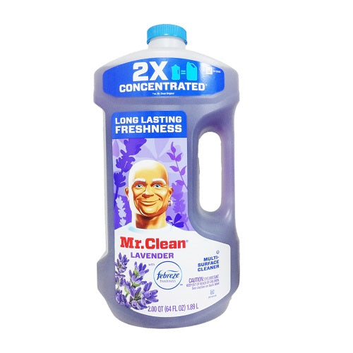 mr. clean multi- surface 64oz lavender -- 4 per case