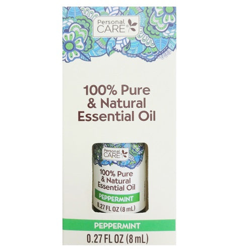 p.c essential oil peppermint 0.27oz -- 12 per case