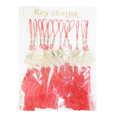 keychain thread red religious -- 12 per box