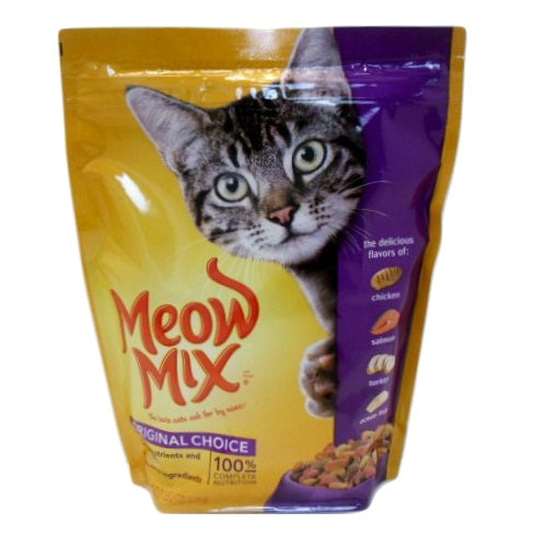 meow mix 18oz original choice -- 6 per case