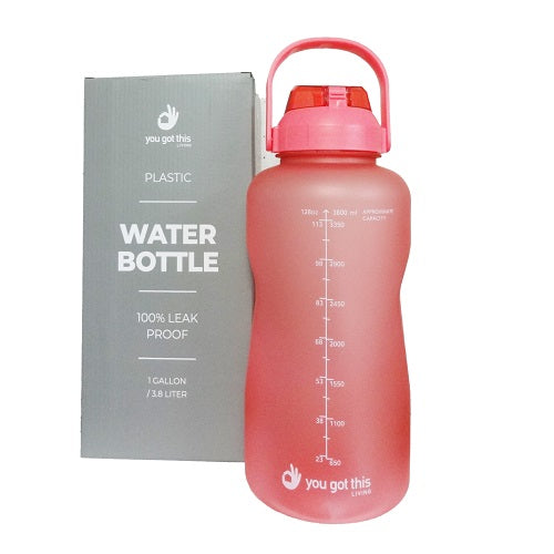 bottle water 1 gl asst clrs -- 12 per case