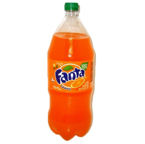fanta soda 2 ltrs orange crv -- 8 per case