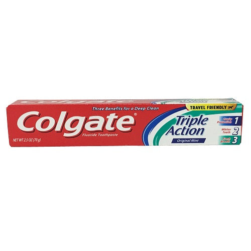 colgate 2.5oz triple action original min -- 24 per case