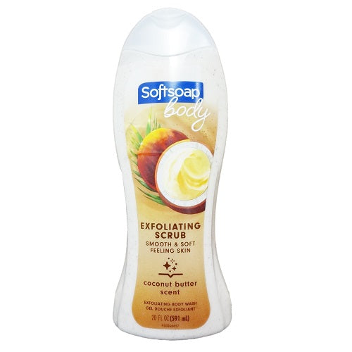 softsoap body wash 20oz ccconut butter -- 4 per case