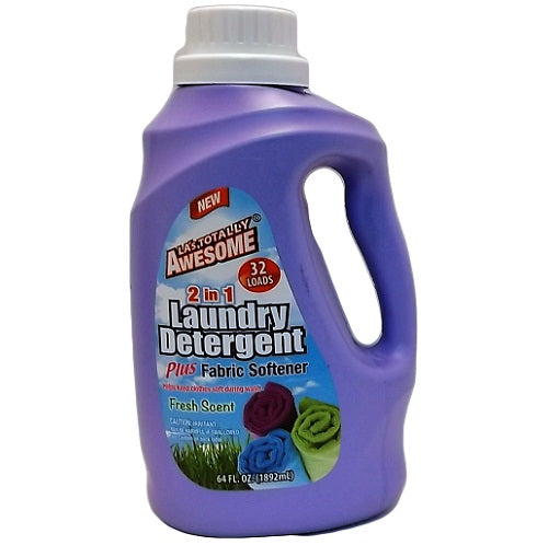awesome liq detergent 64oz 2 in 1 frsh -- 8 per case