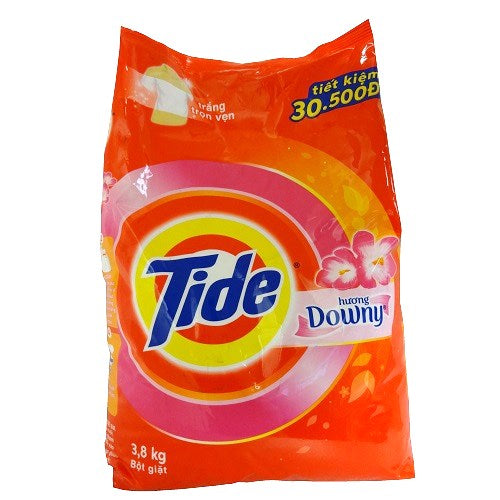 tide detergent 3.6kg w- downy -- 3 per case