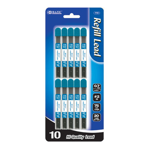 pencils mechanical 10pk 0.7mm -- 24 per box