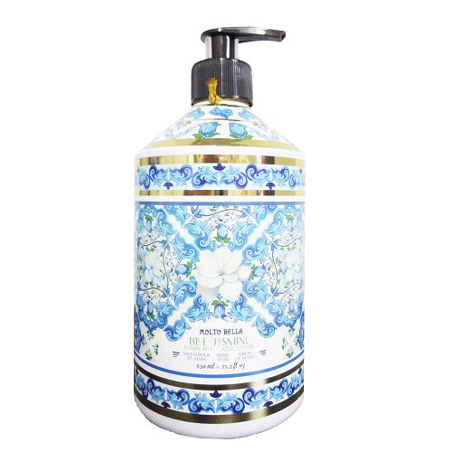 molto bella hand soap 21.3oz blue jasmin -- 12 per case