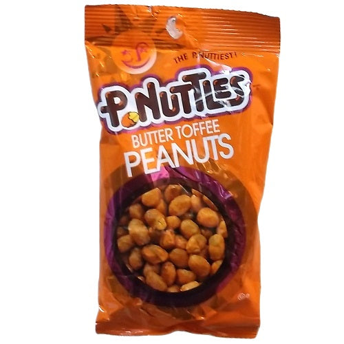 p- nuttles butter toffee peanuts 5.oz -- 18 per case