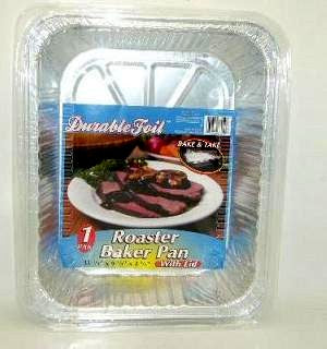 d. foil roaster baker pan w- lid 1pc -- 20 per case