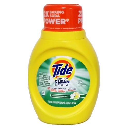 tide simply liq 25oz daybreak fresh -- 6 per case