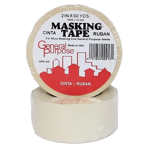 tape masking 2in x 60 yrds -- 24 per case