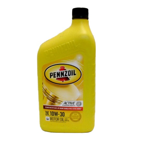 pennzoil motor oil 10w-30 1qt -- 6 per case