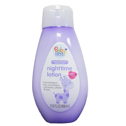 b.l baby lotion 13.6oz nighttime -- 12 per case
