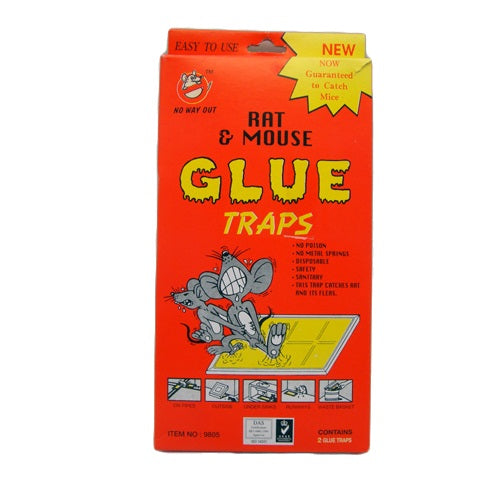 rat mouse glue traps 2pk box -- 12 per box