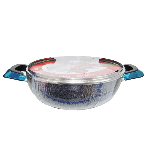 ace cook wok w- lid 24cm -- 6 per case