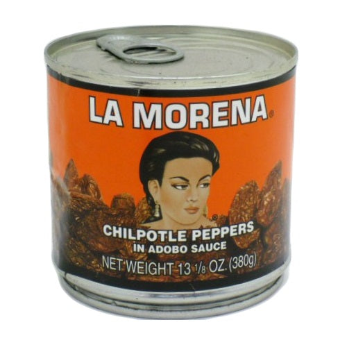 la morena chipotle peppers 13.13oz -- 12 per case