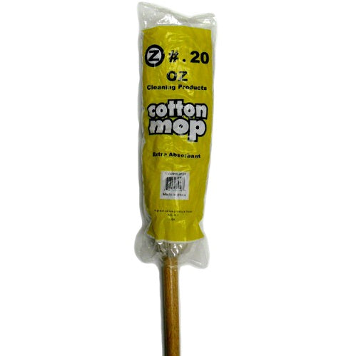 mop w- stick 20 -- 12 per case