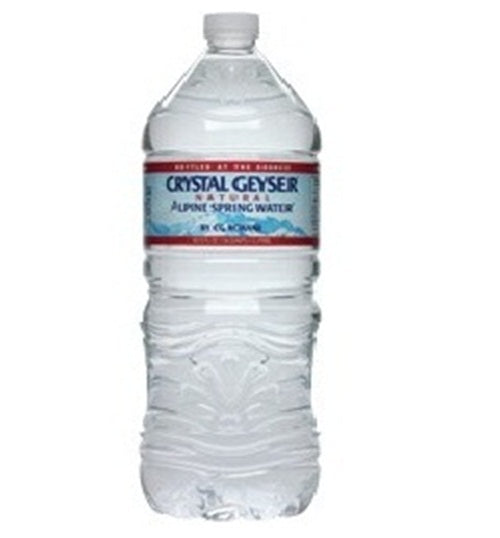 crystal geyser water 1 lt -- 15 per case