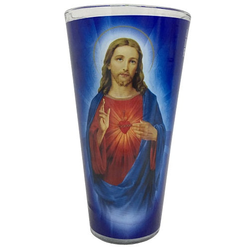 candle 5 sagrado corazon d- jesus -- 20 per case