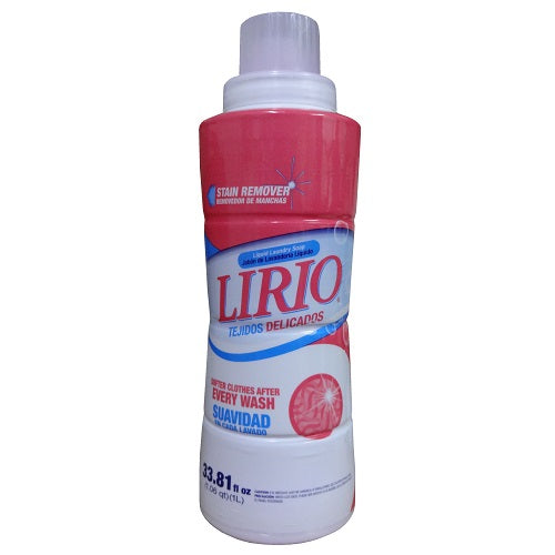 lirio liq detergent w- softener 1 ltr pin -- 12 per case