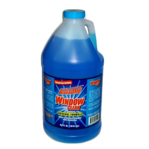 awesome glass cleaner reg 64oz refill -- 6 per case