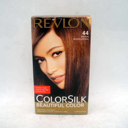revlon color silk 44 md reddish brown -- 6 per box