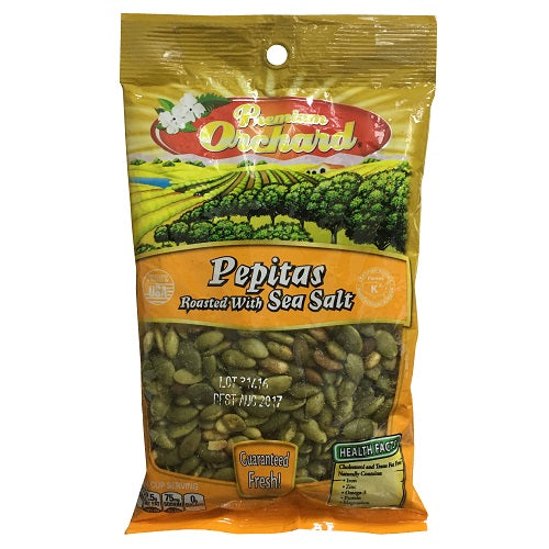 premium orchard pepitas rstd w- sea- salt -- 48 per case