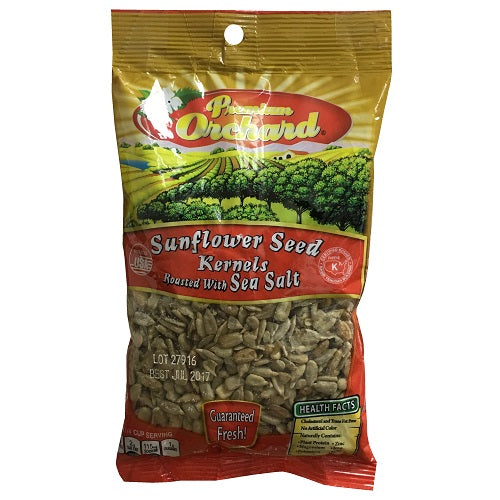 p.o sunflower kernel seeds 6oz w- sea sal -- 48 per case
