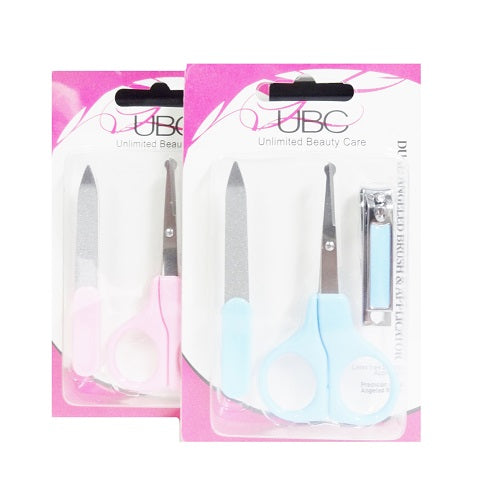 manicure set 3pc -- 12 per box