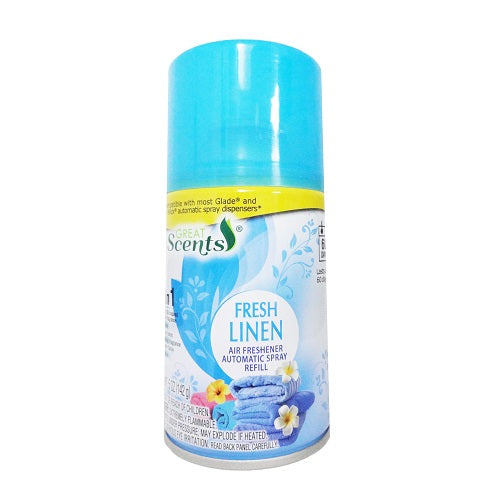 g.s automatic spray ref 5oz linen -- 12 per case