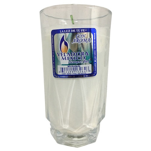 candle 6in white -- 12 per case