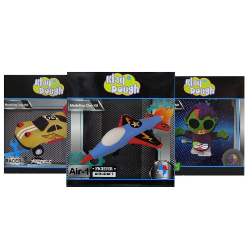 klay dough modeling toy kit asst -- 24 per case
