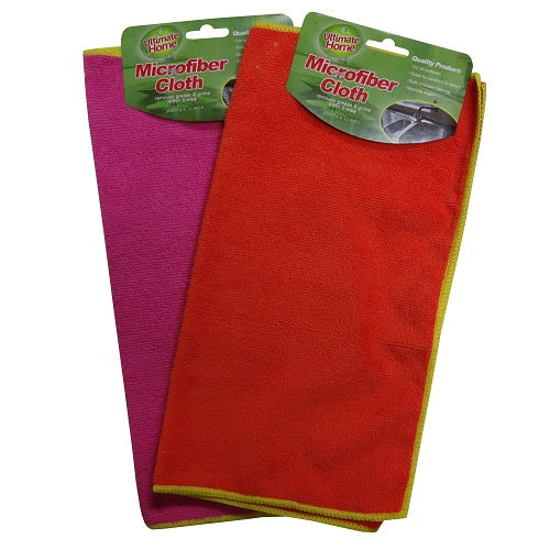 cleaning cloths microfiber asst clrs -- 12 per box