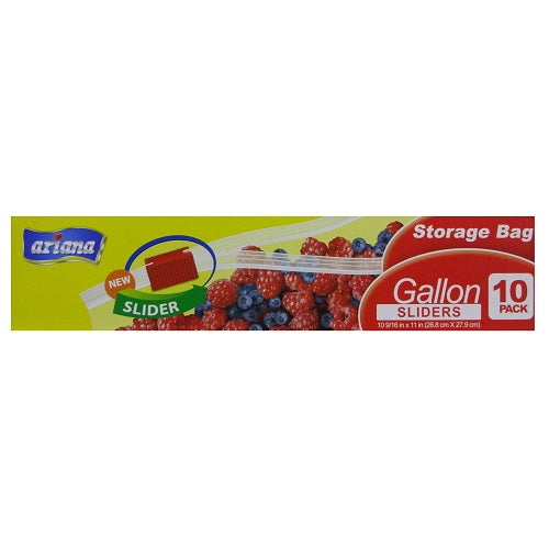 blue star storage bag 1 gl sliders 10ct -- 24 per case