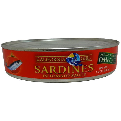 c.g sardines in tomato sauce 7.5oz -- 24 per case