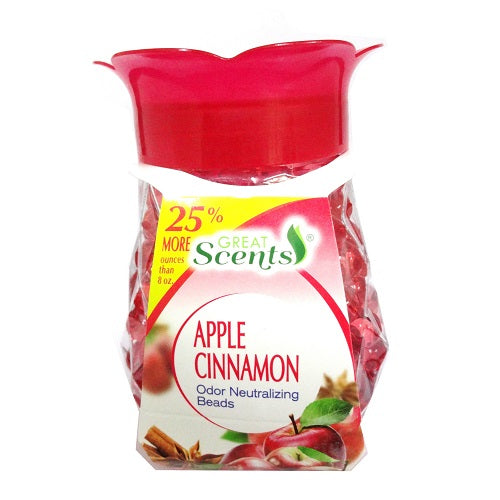 g.s pearl beads 10oz apple cinnamon -- 12 per case