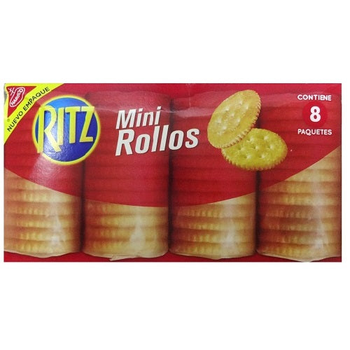 nabisco ritz mini rolls 8ct 308g -- 6 per case