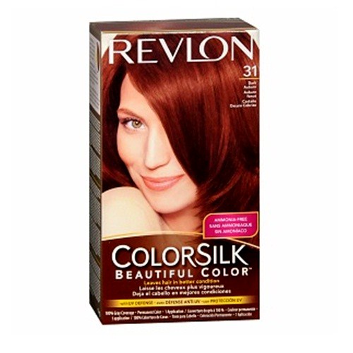 revlon color silk 31 dark auburn -- 12 per case