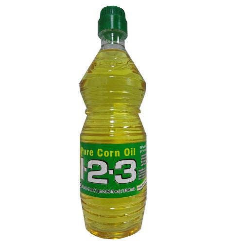 1-2-3 corn oil 16.91oc choles free -- 24 per case